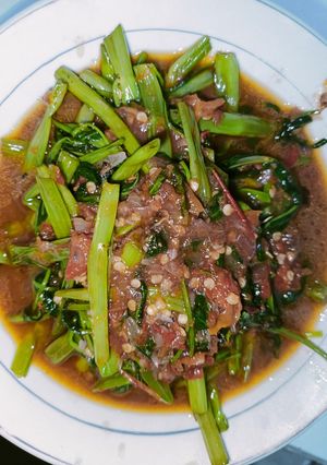 Foto resep 36|Pecak kangkung pedas manis medok