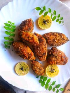 A picture of Malwan tadka : Surmai fry.