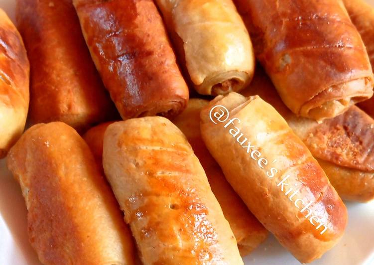 Recipe of Homemade Meat rolls | Easy Recipe For Kids