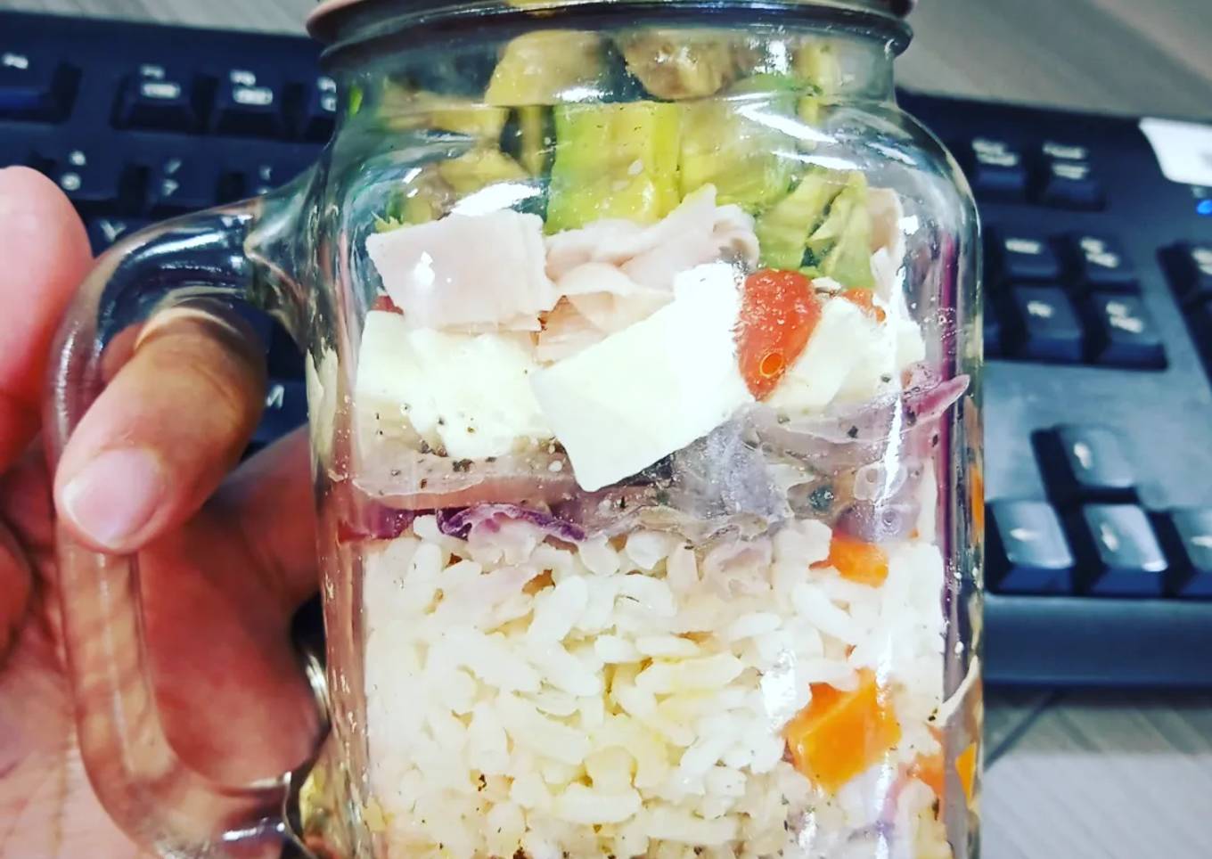 Ensalada para oficina No. 4 🍝🖱️