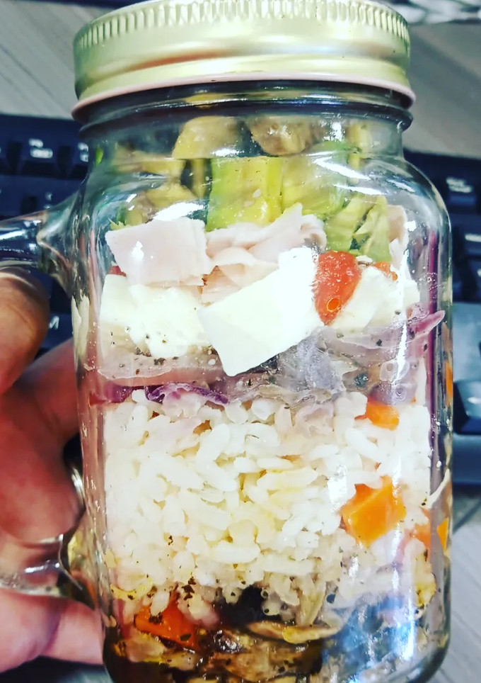 Una foto de Ensalada para oficina No. 4 🍝🖱️