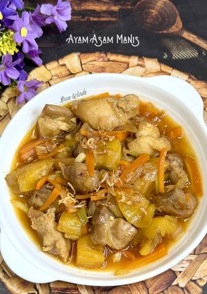 Foto resep Ayam Asam Manis