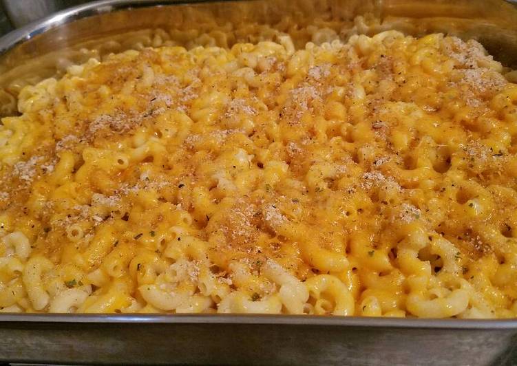 Recipe of Quick Baked Mac &amp; Cheese