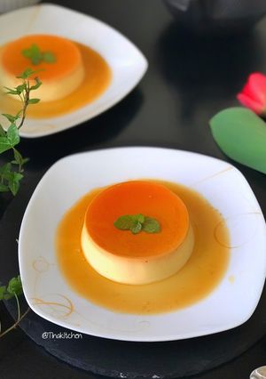 Foto resep Caramel Custard Pudding Kukus
