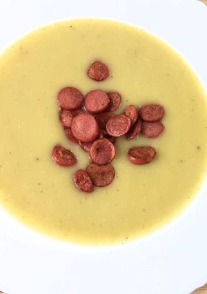 Currys burgonyakrémleves recept fotója