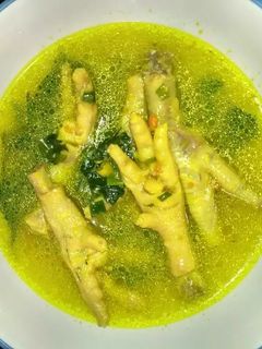 Foto resep Ceker kuah kuning