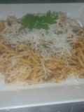 Fideos caseros con salta puttanesca