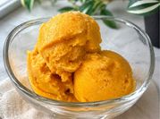 A picture of frozen mango