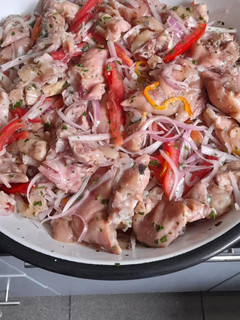 Una foto de Sarsa de patita de chancho
