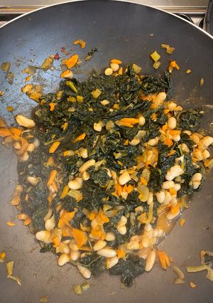 Foto di Zuppa toscana fagioli e cavolo nero