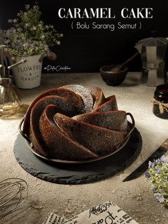 Foto resep Caramel Cake (Bolu Sarang Semut)