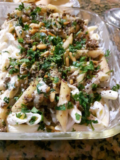 A picture of Yoghurt Penne.