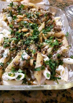 A picture of Yoghurt Penne.