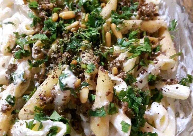 Recipe of Quick Yoghurt Penne