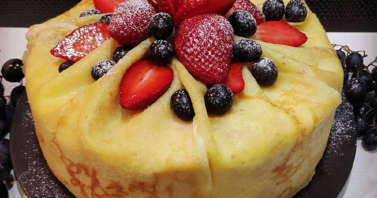 Торт блинный с творожным кремом — рецепт с фото пошагово. Как сделать торт из блинов с творогом?
