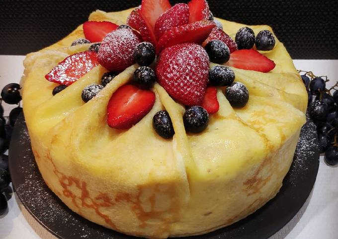 Блинный торт (99 рецептов с фото) - рецепты с фотографиями на Поварёнатяжныепотолкибрянск.рф