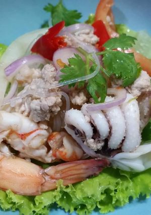 รูปของ คำยำอร่อย (ยำวุ้นเส้น)คร้า