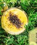 Ăn dặm - Sinh tố chuối xoài hạt chia