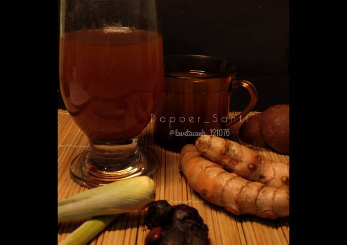 Anti Ribet, Memasak Wedang Kunyit Asam Serai Enak