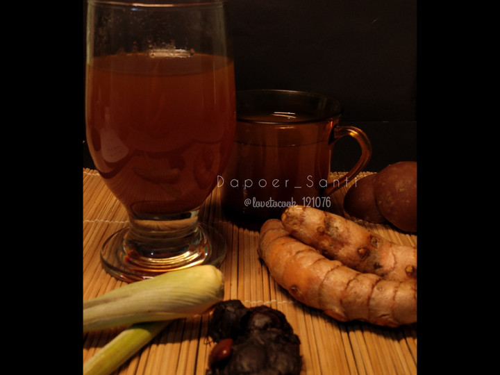 Anti Ribet, Memasak Wedang Kunyit Asam Serai Enak