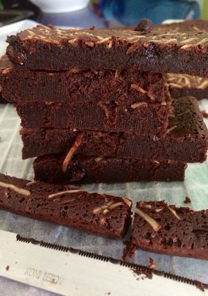 Foto resep Fudgy Brownies *M34