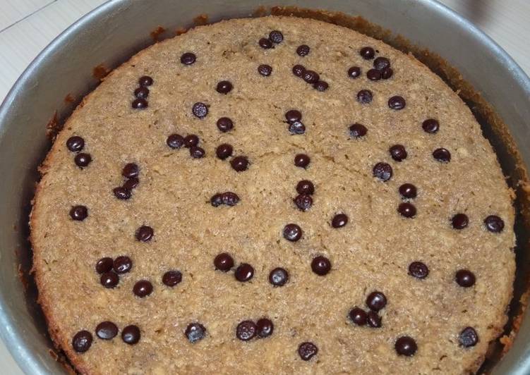 Resep Bolu pisang choco chip Anti Gagal