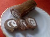 bolu gulung cokelat lembut dan enak