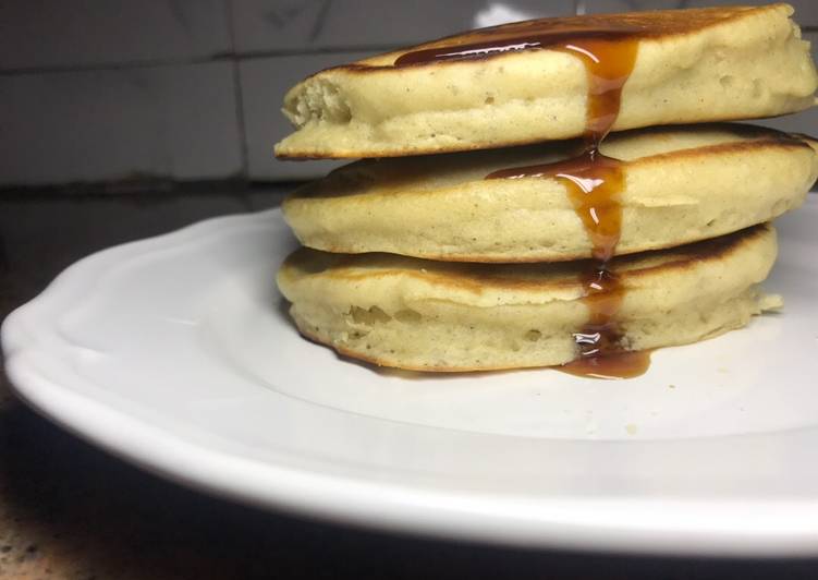 Simple Way to Prepare Super Quick Homemade American-style Pancakes