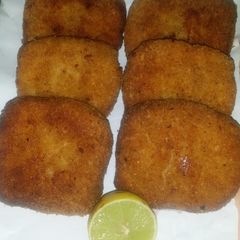 A picture of Chicken nuggets.
