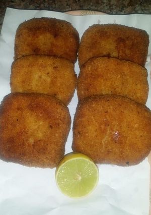 A picture of Chicken nuggets.