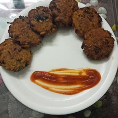 A picture of Poha cutlet.