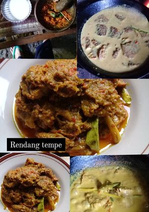 Foto resep Rendang tempe