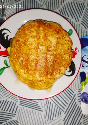 Foto resep Apple pancake #Diet