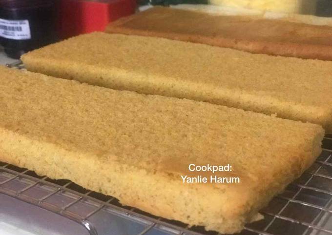 Standar Resep bikin Milky Red Rice Cake yang sedap