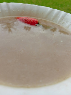A picture of Beef soup.
