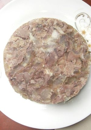 Hình của món Giò bắp bò.