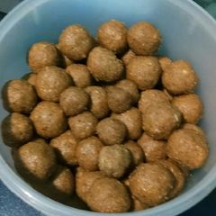 A picture of Methi Dane Laddu (Fenugreek seeds Laddu).