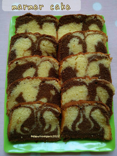 Foto resep Marmer cake/marble cake (butter cake)
