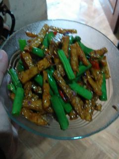 Foto resep Tempe Buncis Saus Tiram