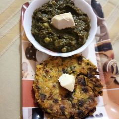 Sarso ka saag A picture of Sarso ka saag.