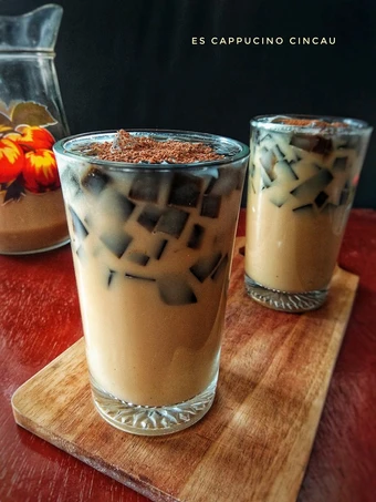 Langkah Gampang Membuat Resep Es Cappucino Cincau yang Lezat Anti Ribet, Mantap