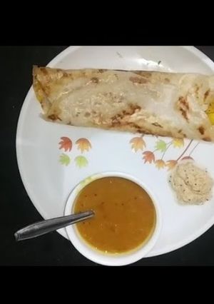 A picture of Dosa sambhar recipe.