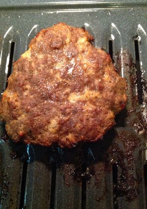 A picture of Hamburger Steak.