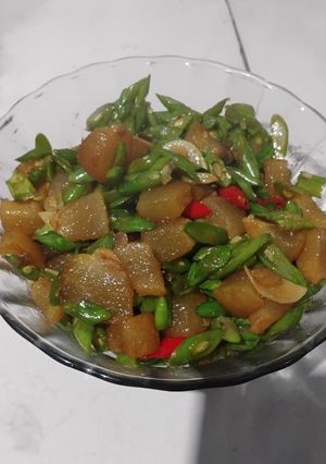 Foto resep Buncis kikil tumis