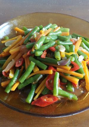 Foto resep Buncis wortel saus tiram