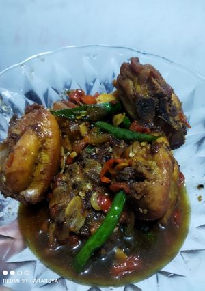 Foto resep Ayam kecap pedas simple