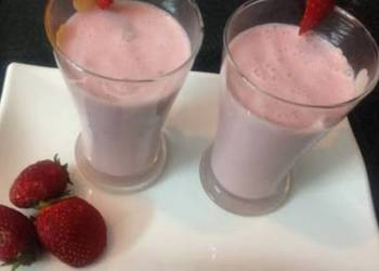 Ultimate Prepare Recipe Fresh strawberry and banana smoothie Delicious Nutritious Ultimate Prepare Recipe Fresh strawberry and banana smoothie Delicious Nutritious