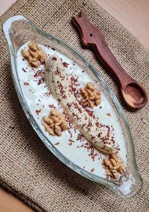 Una foto de Yogur natural casero con crema de leche en yogurtera 🍶 fermentación prolongada 🍶 muchos tips
