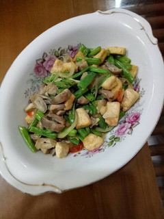 Foto resep Tumis Buncis, Jamur, & Tahu