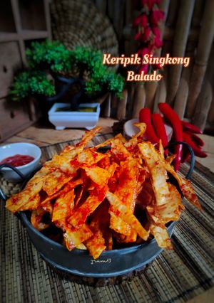Foto resep Keripik Singkong Balado
